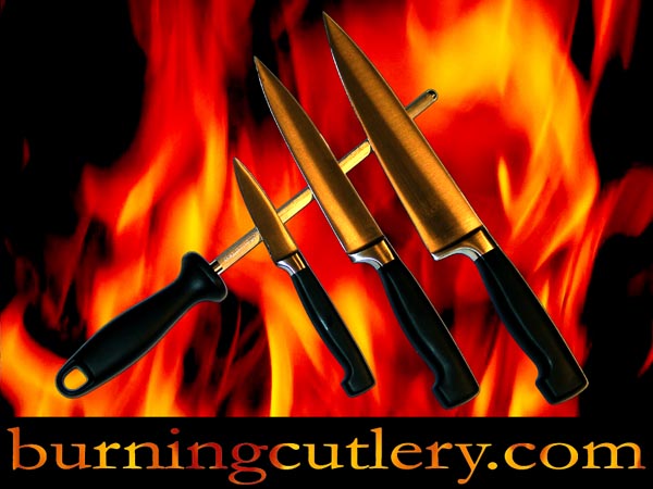 burning cutlery